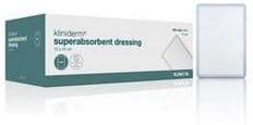 Klinion Wound Care Kliniderm Superabsorberende bandasje (u) 10x20cm - 50 stk