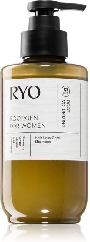 RYO Root:Gen Hair Loss Care Shampoo szampon wzmacniający przeciw wypadaniu włosów dla kobiet 353 ml