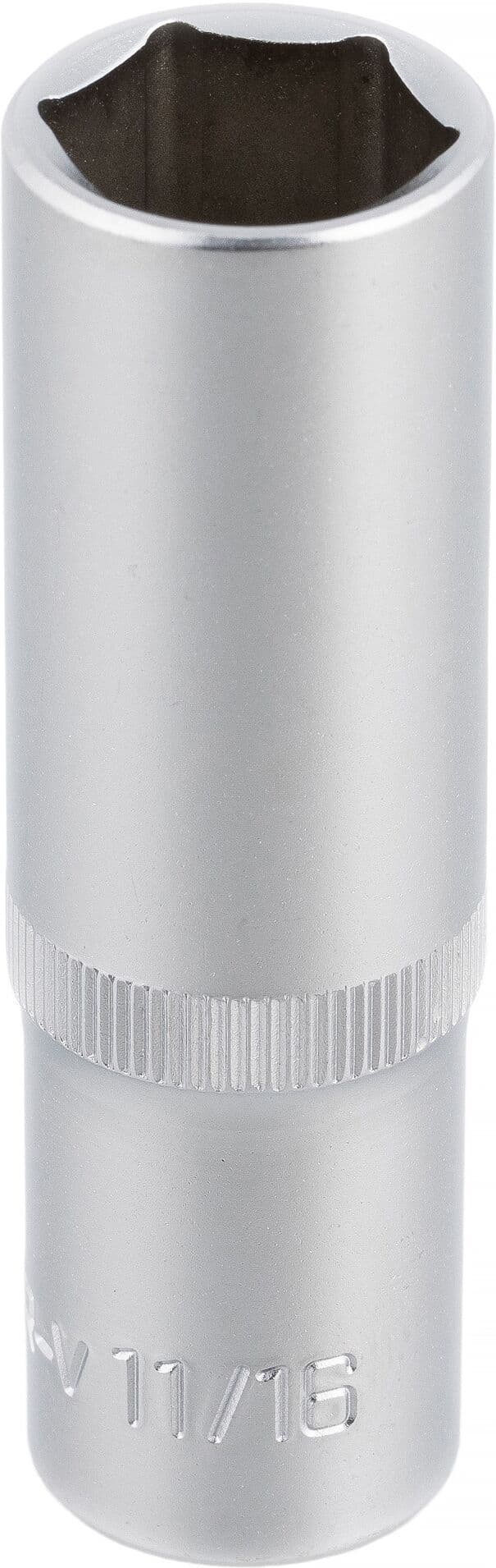 PELA Lång hylsa, 6-kant 1/2", 11/16"