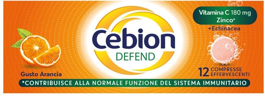PROCTER & GAMBLE SRL Cebion Defend, 12 Compresse Effervescenti