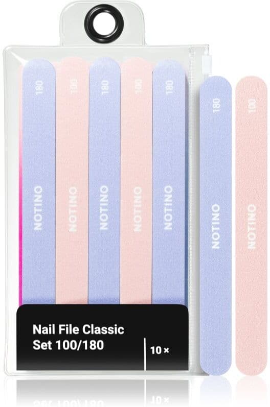Notino Nail File Classic Set 100/180 Nail File Set