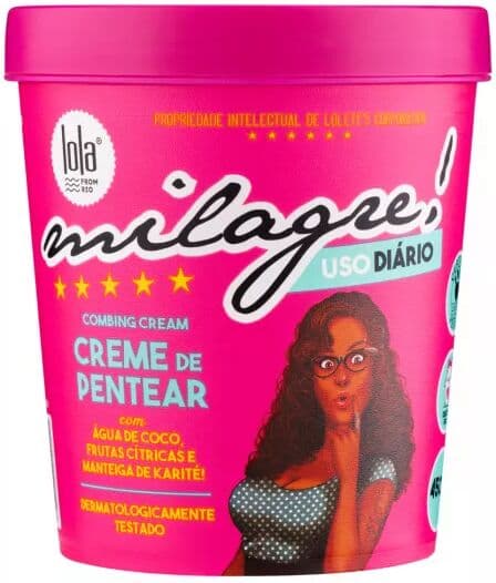 Lola Crema Para Peinar De Uso Diario  Miracle 450g