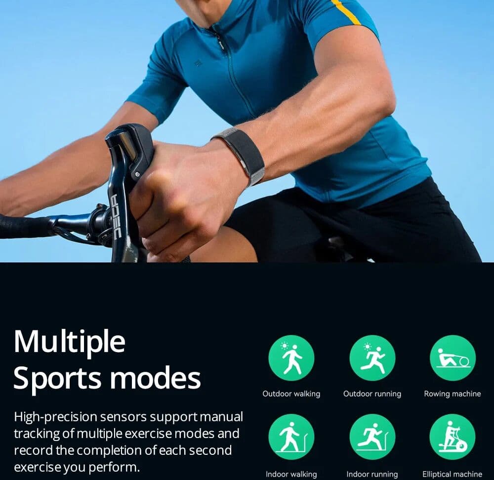 VALDUS VITRO ECG Smart Bracelet Heart Rate Blood Pressure Waterproof Long Battery Life Fitness SOS 2026  NO Screen Smartwatch