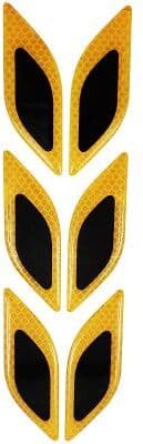 Youfap Market Warning Sticker For Moto Truck Car Reflective Anti Scratch Auto Motor Exterior Decorative Accessories yellow