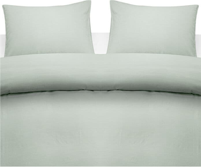 SoffaDirekt Washed Bäddset Kingsize Grön