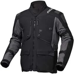 Modeka Aeris II Motorradjacke schwarz-dunkelgrau - 10XL