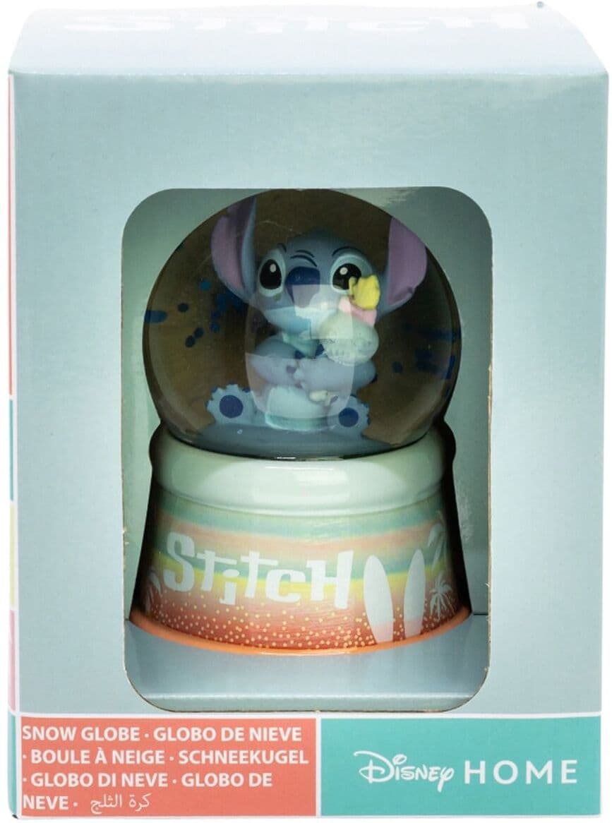 Stitch Lasinen Lumisade Koriste Stor