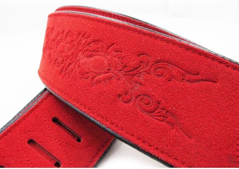NONE YUEKO Exquisite Printing Pattern C10-611 High-Quality Leather Straps Soft And Durable For Acoustic/Electric Guitars