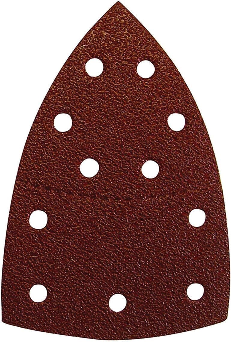 Grinco 6 FOGLI ABRASIVI 102x150 mm GRANA 80 PER PSM80 ATTACCO A STRAPPO