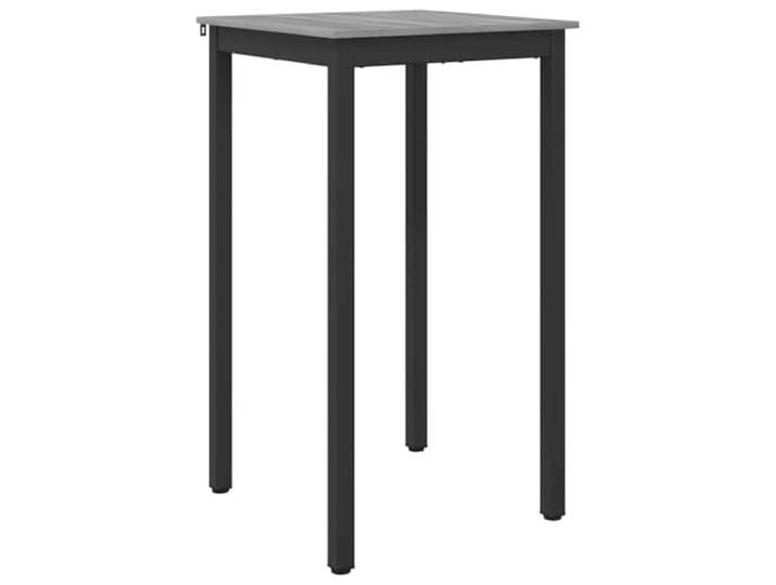 KDACVBMG Stehtisch aus technischem Holz, quadratisch, für die Küche Metallbeine, stabiler Rahmen, einfaches und elegantes Design, moderne oder traditionelle Dekoration
