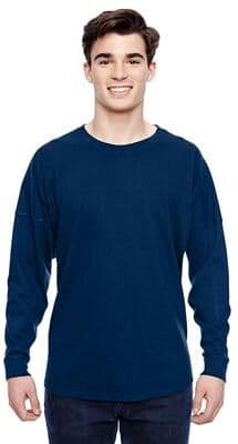 J America JA8229 Game Day Jersey T-Shirt in Navy Blue size XS   Cotton/Polyester Blend 8229