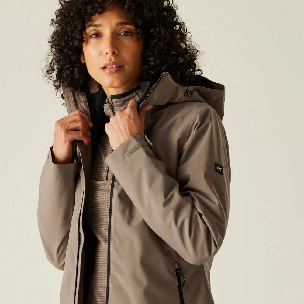 Regatta Chaqueta Coriver Mocha / Black 42
