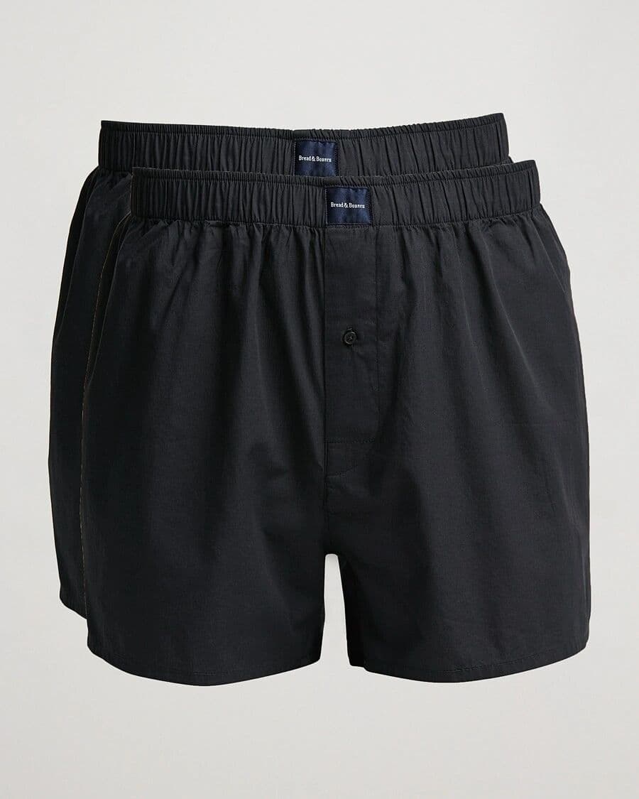 Bread & Boxers 2-Pack Boxer Shorts Dark Navy