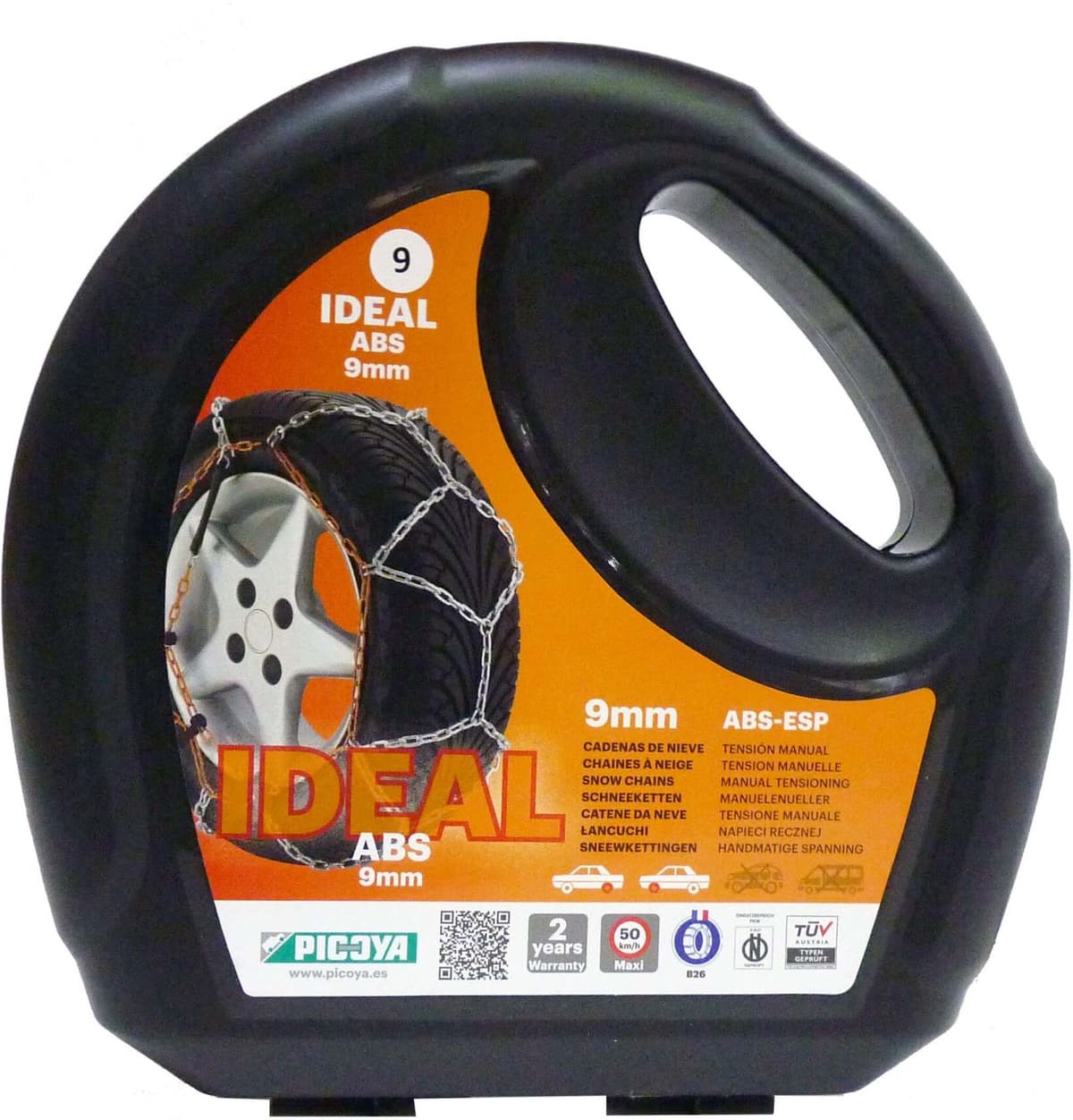 Hólánc 175/70R14 gumiabroncsra, Picoya 9mm