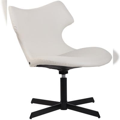 CLP Lounger Welland Kunstleder weiß