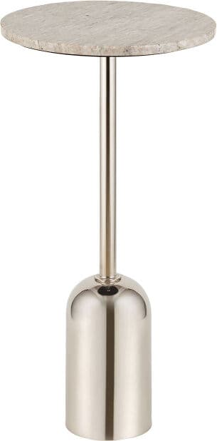 SoffaDirekt Claudia Sidobord Marmor Silver
