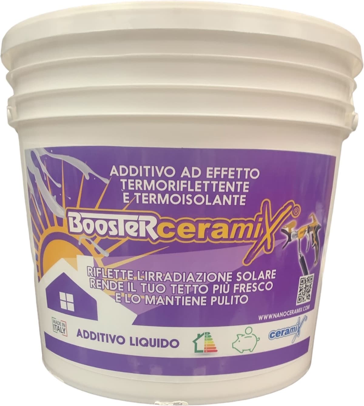 Kit Basic per tetti White Reflex e Boosterceramix