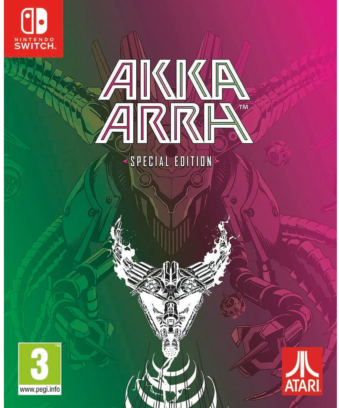 Numskull Games Akka Arrh Special Edition for Nintendo Switch (Game Cartridge) - Single-Player Shooter with Procedurally Generated Soundtrack