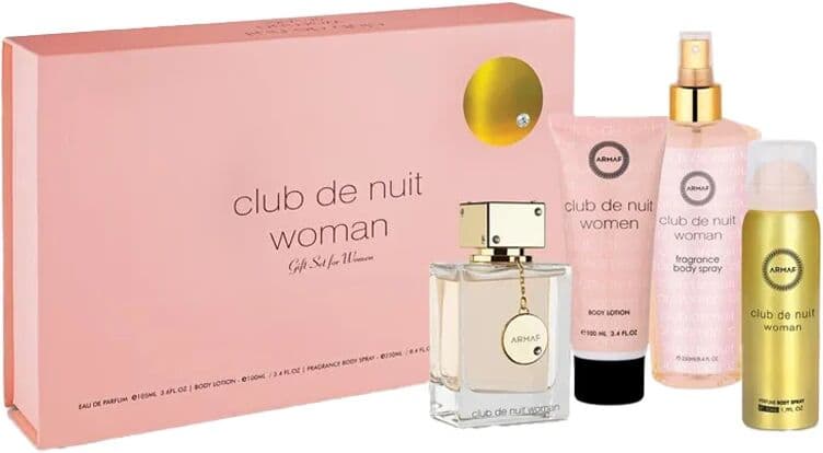 Armaf - Club De Nuit Woman Giftset 30ml Eau De Parfum, Deo Stick, Hair Mist, Hand Cream