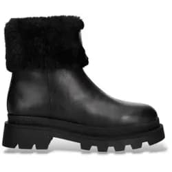 Blauer für Damen. F6KIMMEL10 Kimmel 10 Lederstiefeletten schwarz (41), Wohnung, Reißverschluss, Lässig