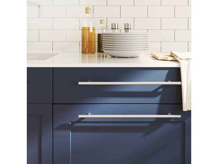 vidaXL Möbelgriffe 5 Stk. Silbern 320 mm Edelstahl
