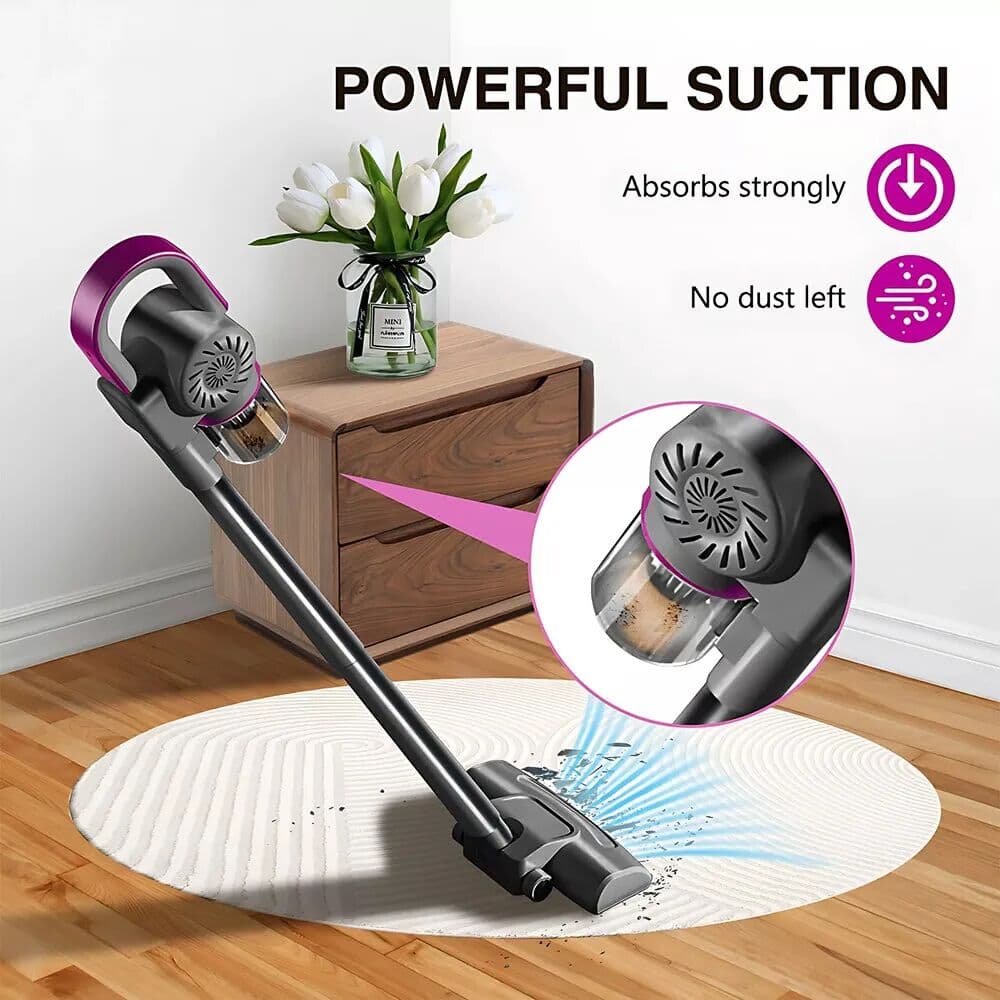 NONE 4 in 1 Stick Handheld Vacuum Cordless Vacuum Cleaner For Carpet Floor Pet Hair