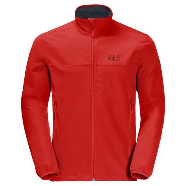 Jack Wolfskin Crestview heren rood jack