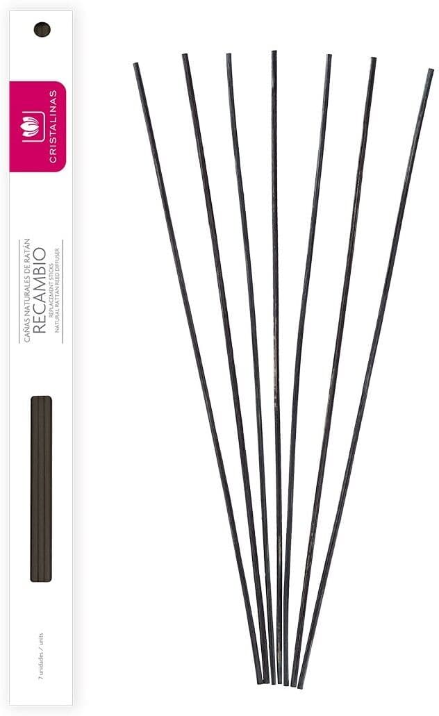 Cristalinas Ersatzteile Mikados Rods NW 7 Stück Schwarz