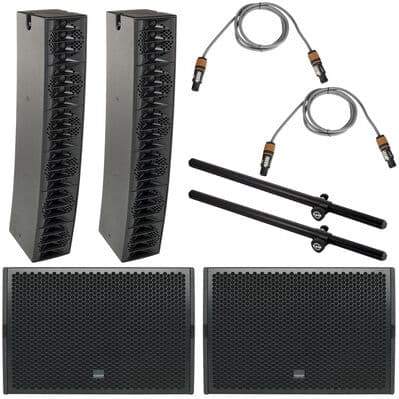 Seeburg Acoustic Line GL24/G1501 dp+ Power Bundle nero
