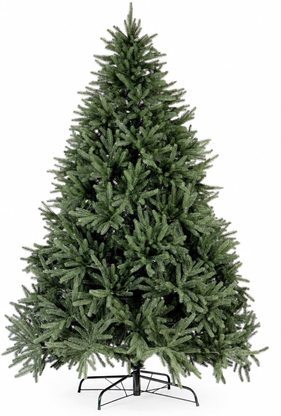 Bizzotto Árbol de navidad de 240 cm, 1333 ramas, ø 147 cm