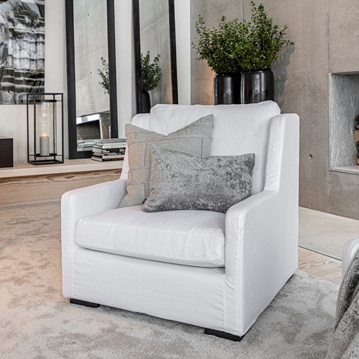 Artwood Dover Hvilestol Colonella White