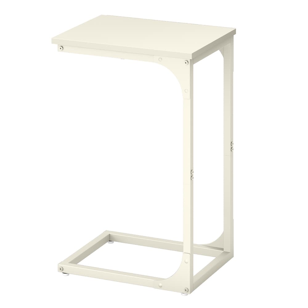VASAGLE Beistelltisch mit Metallgestell, Beistelltisch für Wohnzimmer, Schlafzimmer LETB35350W77