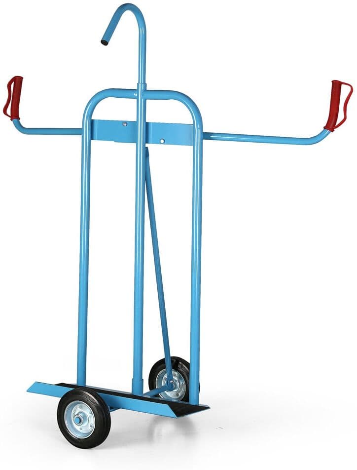 B2B Partner Wózek do transportu płyt i paneli, nośność 300 kg, koła pełne