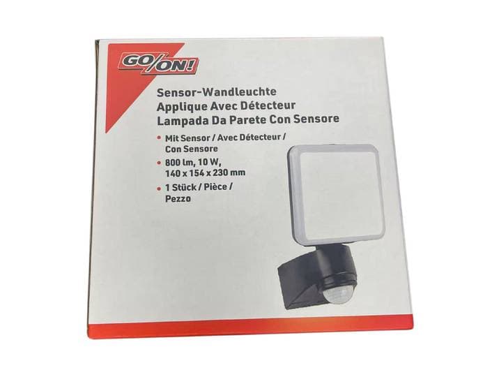 GO ON Aussenleuchte Sensor 10W