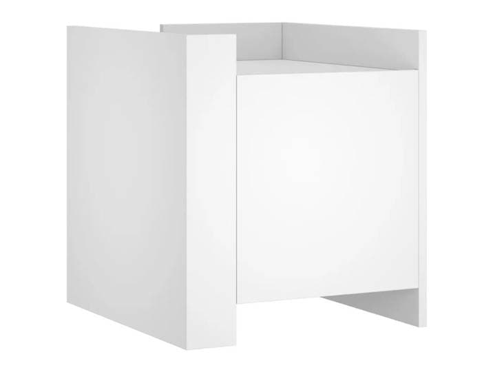 VidaXL - Nachttisch holzwerkstoff, One Size, Weiss