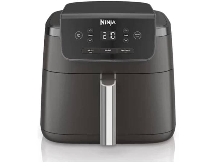 Ninja Airfryer 4\,7 liter - Single drawer - Airfryen\, Drogen en Opwarmen - Knapperig resultaat\, minder vet\, lager energieverbruik - AF110EU