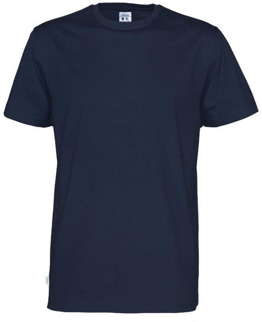 COTTOVER T-shirt GOTS marinblå S