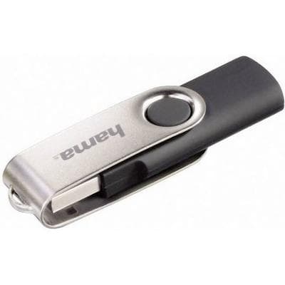 Hama Rotate USB-Stick 64GB Schwarz 104302 USB-A (USB 2.0)