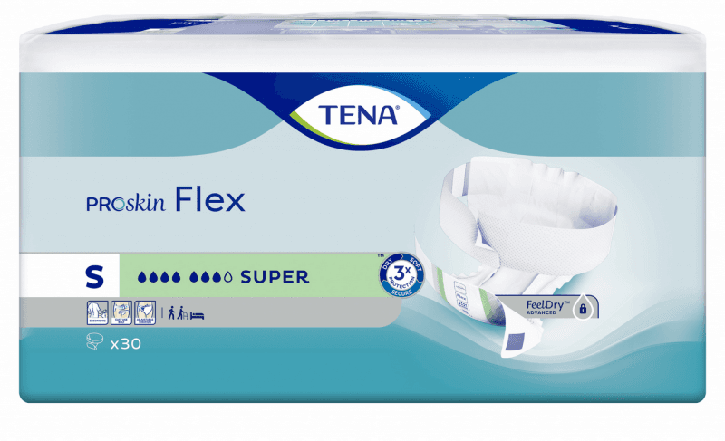 Tena Proskin Flex Super Small - 6 paquets de 30 protections