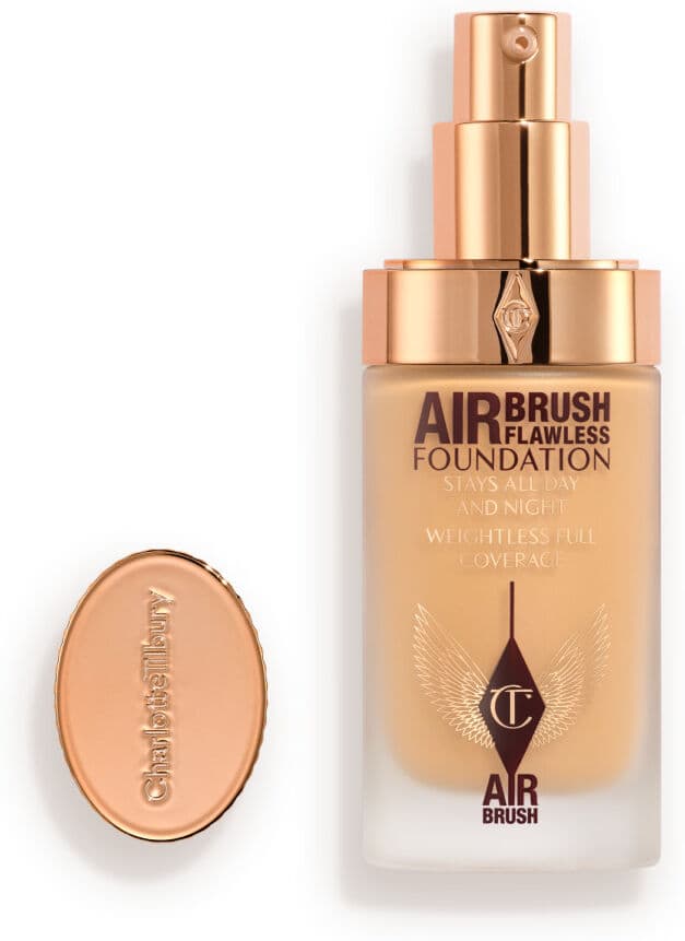 Airbrush Flawless Foundation 7 Warm- Full Coverage Foundation -  Charlotte Tilbury 703 Airbrush Flawless Foundation Size: