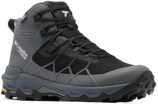 Columbia Sportswear Columbia Peakfreak Titanium Outdry Mid Womens, Black / Sedona 44