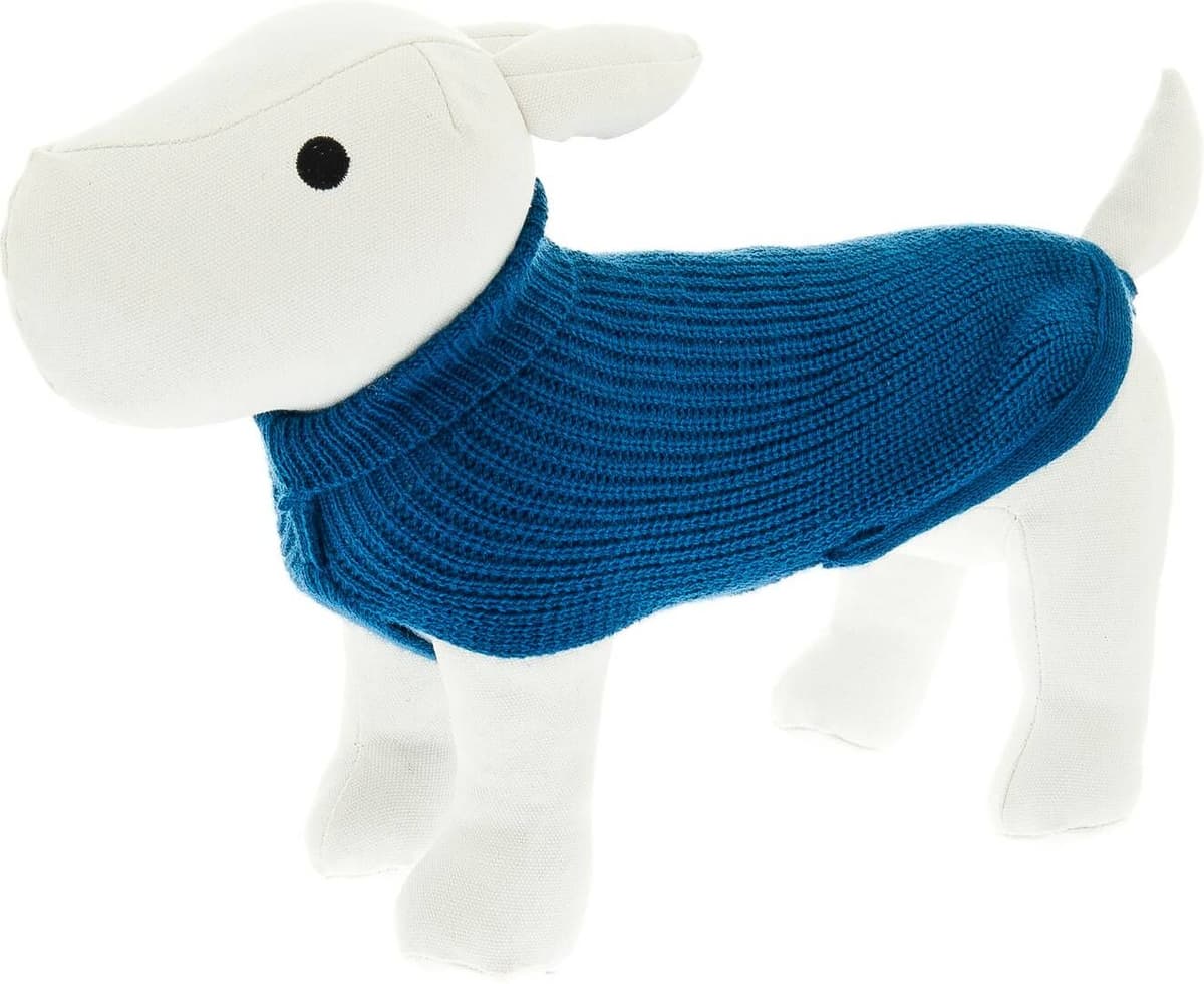 Ferribiella !!! PROMO FINE SERIE !!! Maglioncino Dolce Vita per Cani Lux Blu 27 cm