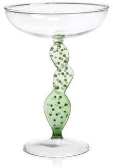 Zodax Climbing Cacti Tequila Cocktail Glasses, Set of 4