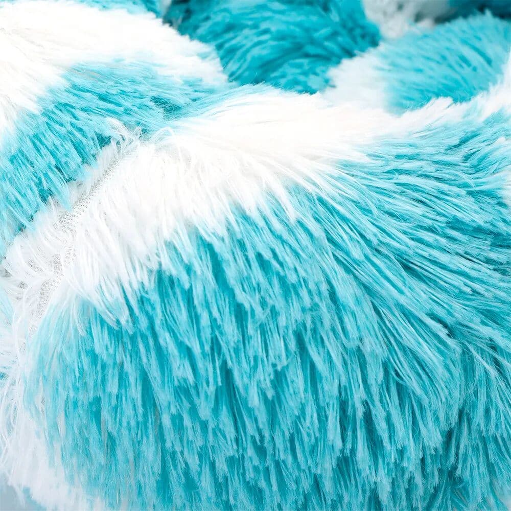 Nobleza Cama Para Perros Plush 3 Unidades White / Blue One Size