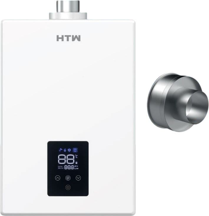 Esquentador Ventilado/Estanque Nox Gás Butano/Propano 12L (Branco) - HTW