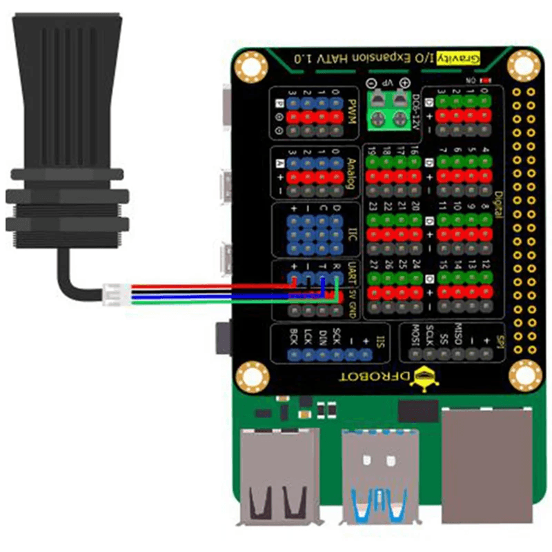 NONE High Accuracy Waterproof Ultrasonic Distance Sensor Penetration Smog Dust Wider Range 7.5M for Arduino Sensor(RS485)