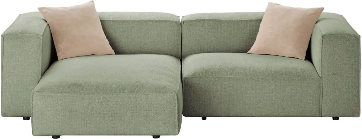 Höffner Selection Ecksofa  Noé ¦ grün ¦ Maße (cm): B: 247 H: 65 T: 149.0