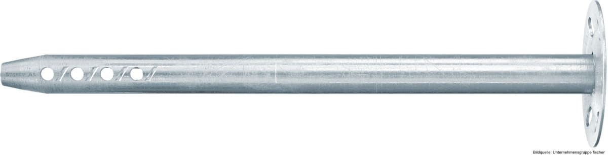 fischerwerke fischer Dämmstoffhalter Metall DHM 100, 250 Stück