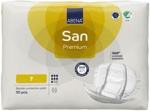 Abena San Premium 7 - 4 paquets de 30 protections