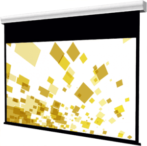 Tela Screenline Wave 406cm com moldura (4:3, White Ice)